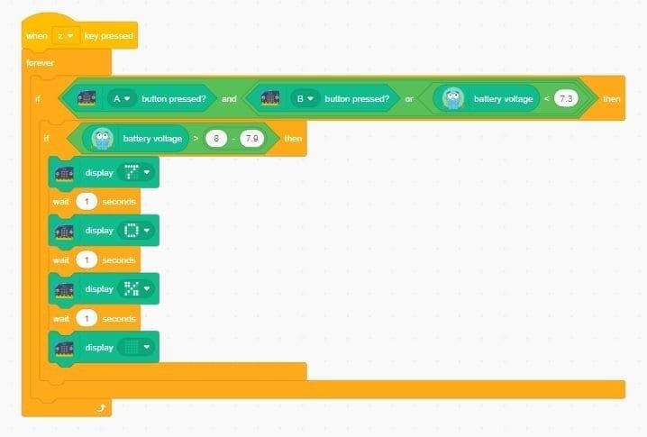 Marty's Battery using a Micro:bit